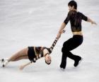 Çiftler artistik patinaj bir disiplin